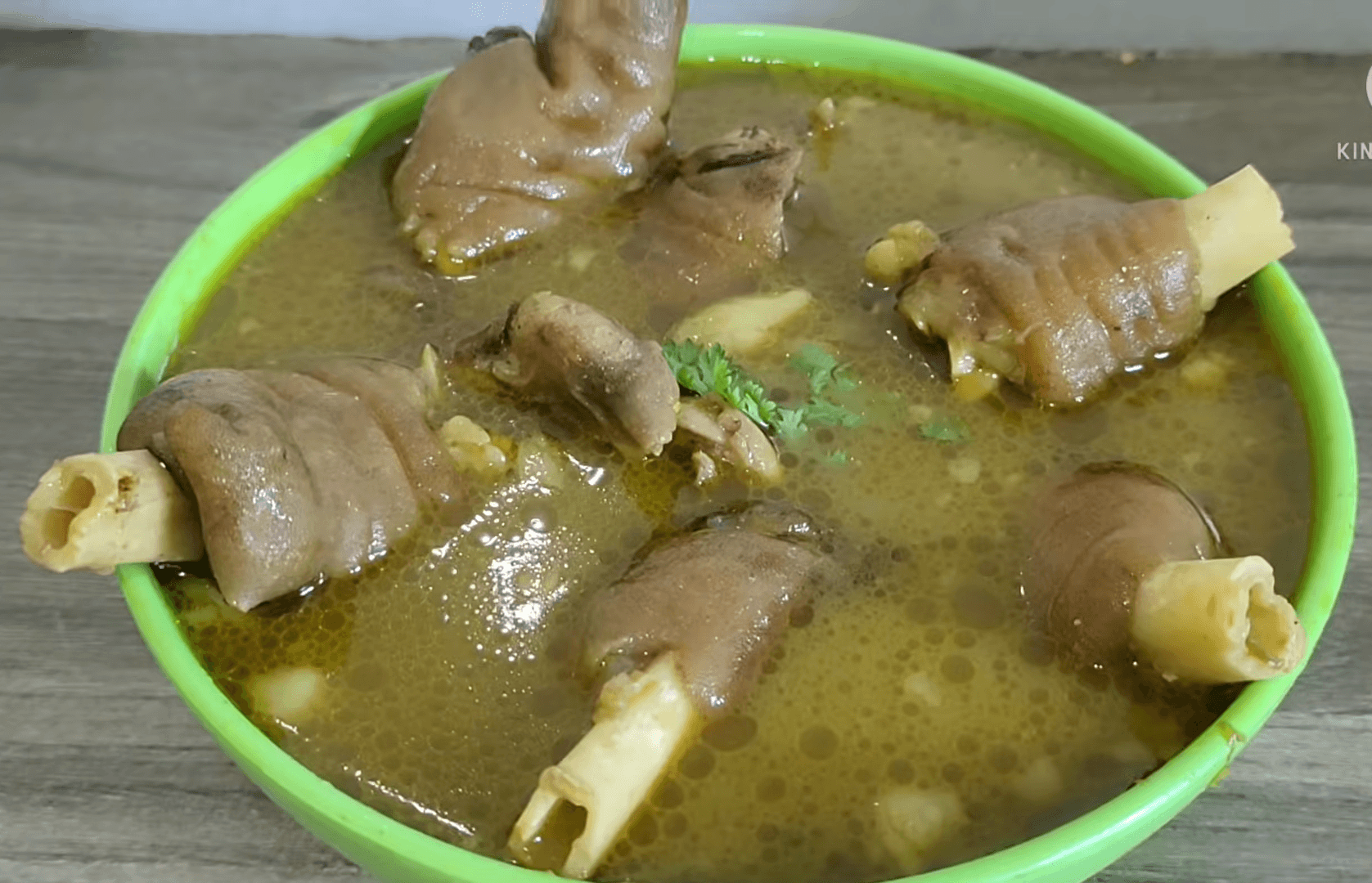 Mutton Leg Soup